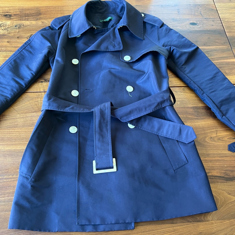 Ralph Lauren Trenchcoat Blue